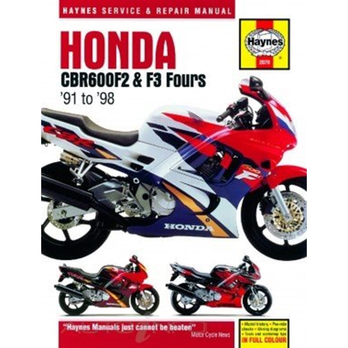 HONDA CBR600F2 & F3 FOURS 1991 - 1998, , scanz_hi-res