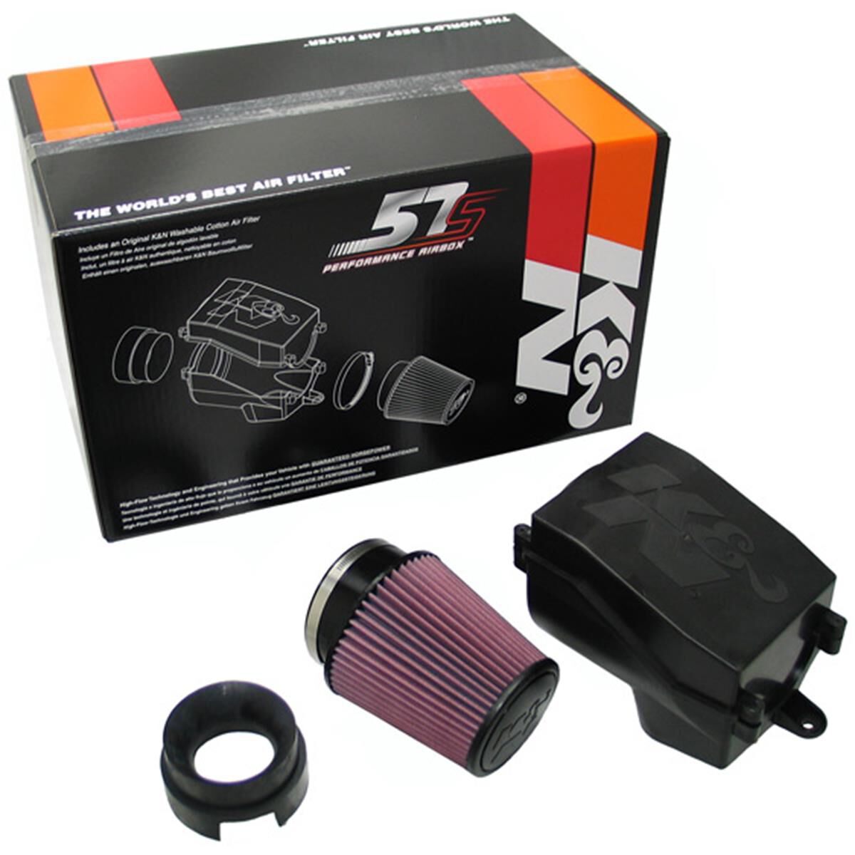 57S-9500 K&N PERFORMANCE AIR INTAKE SYSTEM, , scanz_hi-res