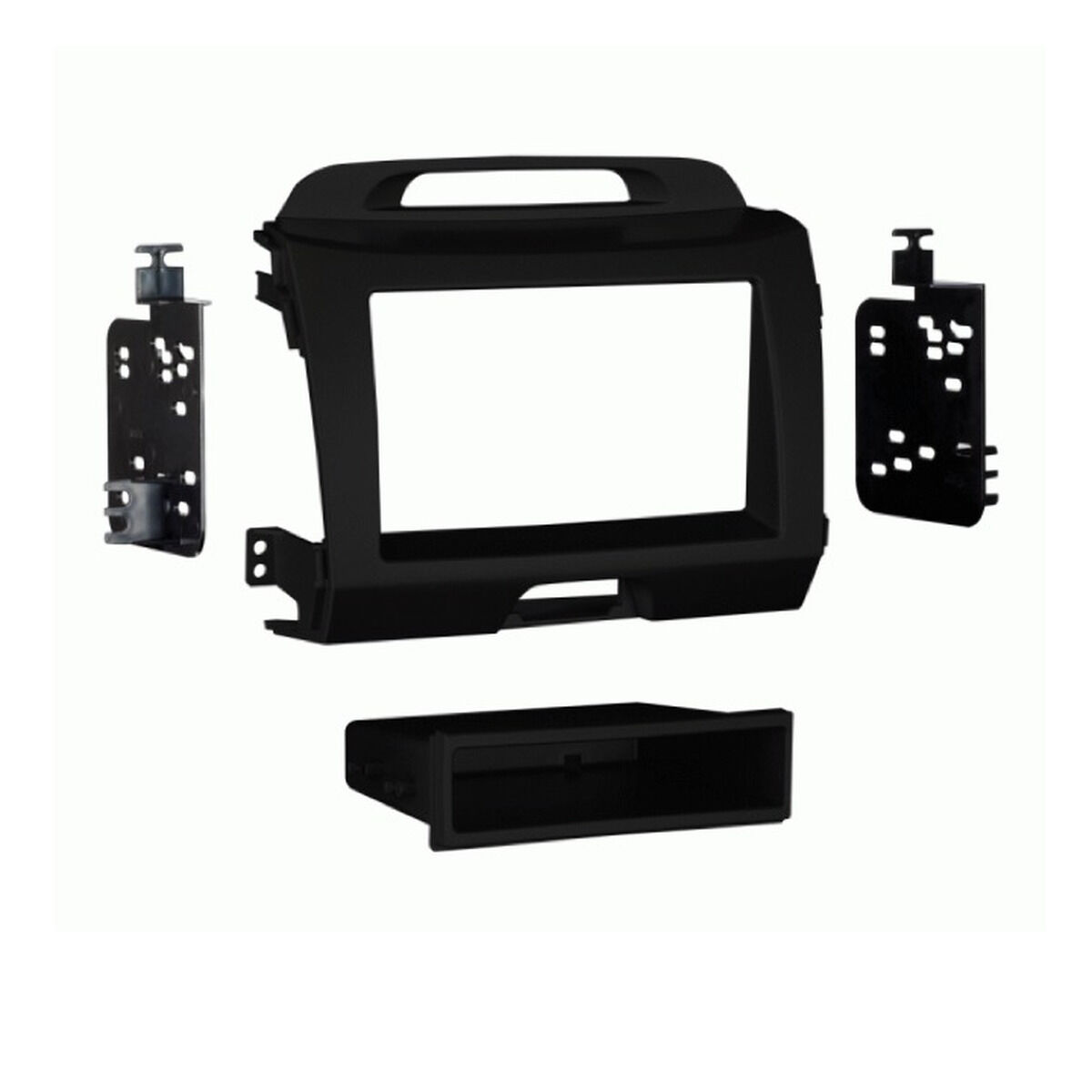 FACIA DOUBLE DIN KIA SPORTAGE, , scanz_hi-res