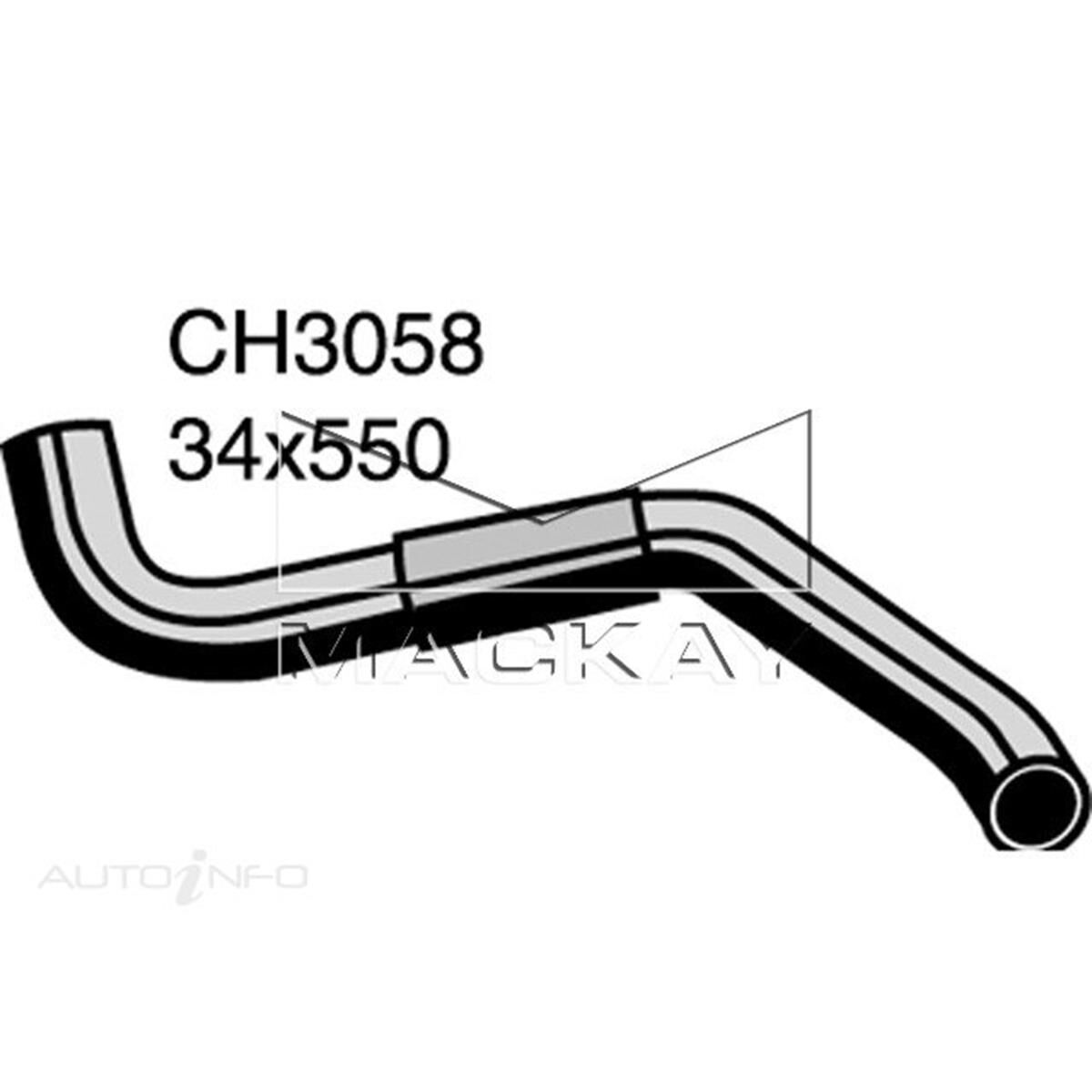 RADIATOR LOWER HOSE  - NISSAN TERRANO R20 - 2.4L I4  PETROL - MANUAL & AUTO, , scanz_hi-res