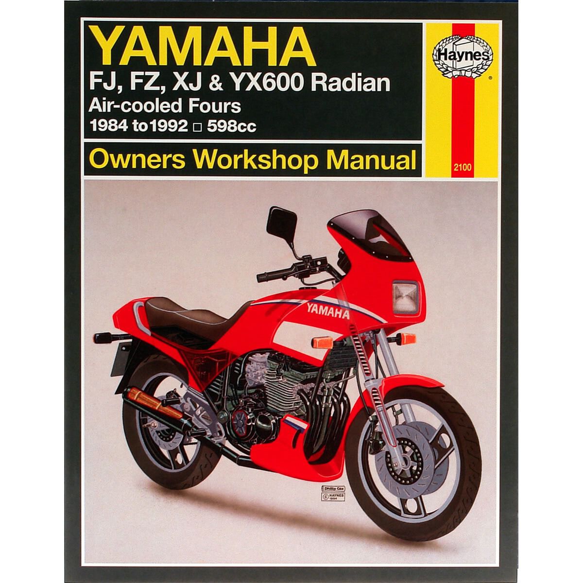 YAMAHA FJ, FZ, XJ & YX600 RADIAN 1984 -, , scanz_hi-res