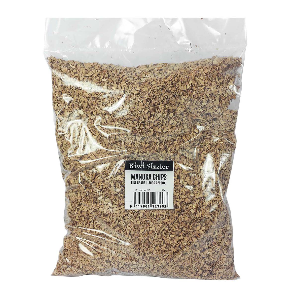 KIWI SIZZLER FINE MANUKA WOODCHIP - APPROX. 500G, , scanz_hi-res