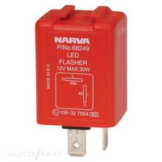 FLASHER ELEC 12V 2 PIN LED, , scanz_hi-res