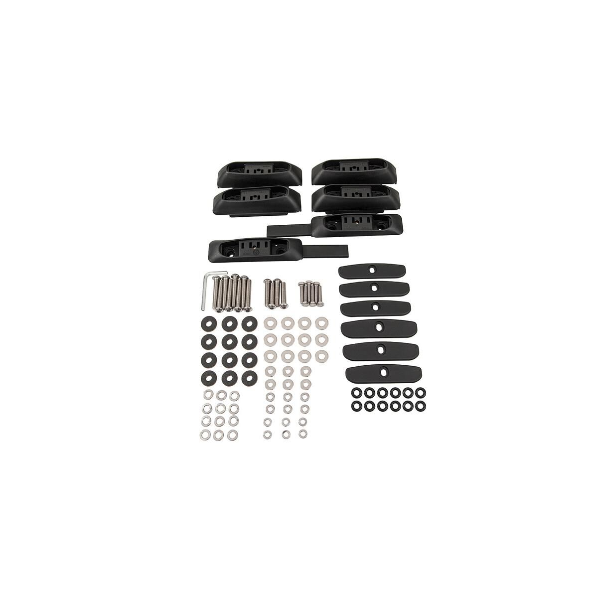 Rhino-Rack Base Kit to suit LandCruiser 100 Series 6Pcs - RCP02-BK ...