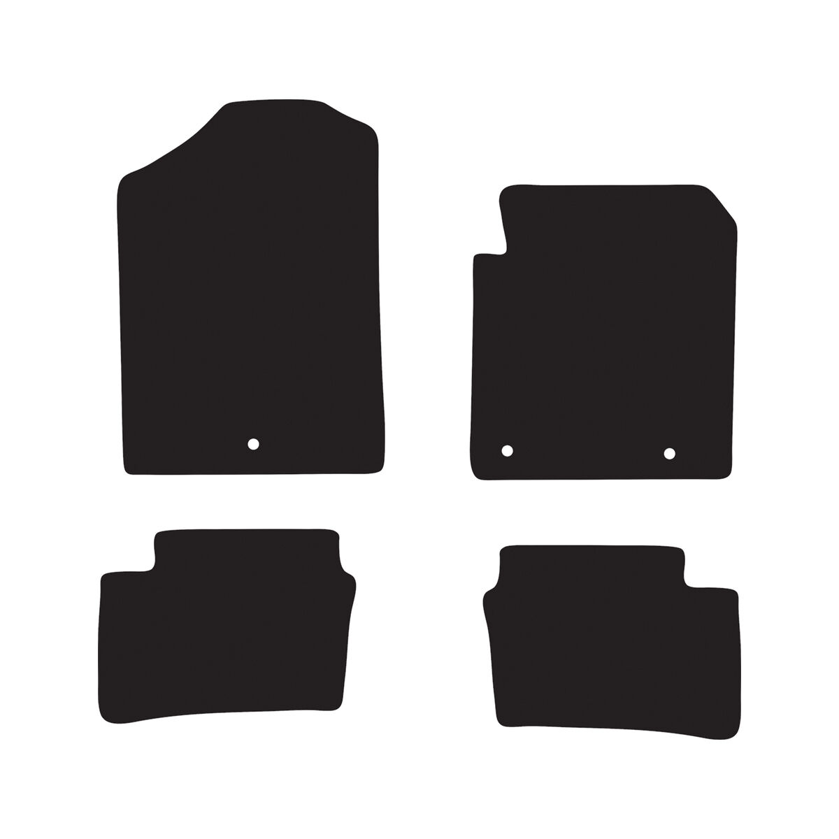LUXURY CARPET CAR MATS FOR KIA PICANTO (3RD GEN) 2017 ONWARDS, , scanz_hi-res
