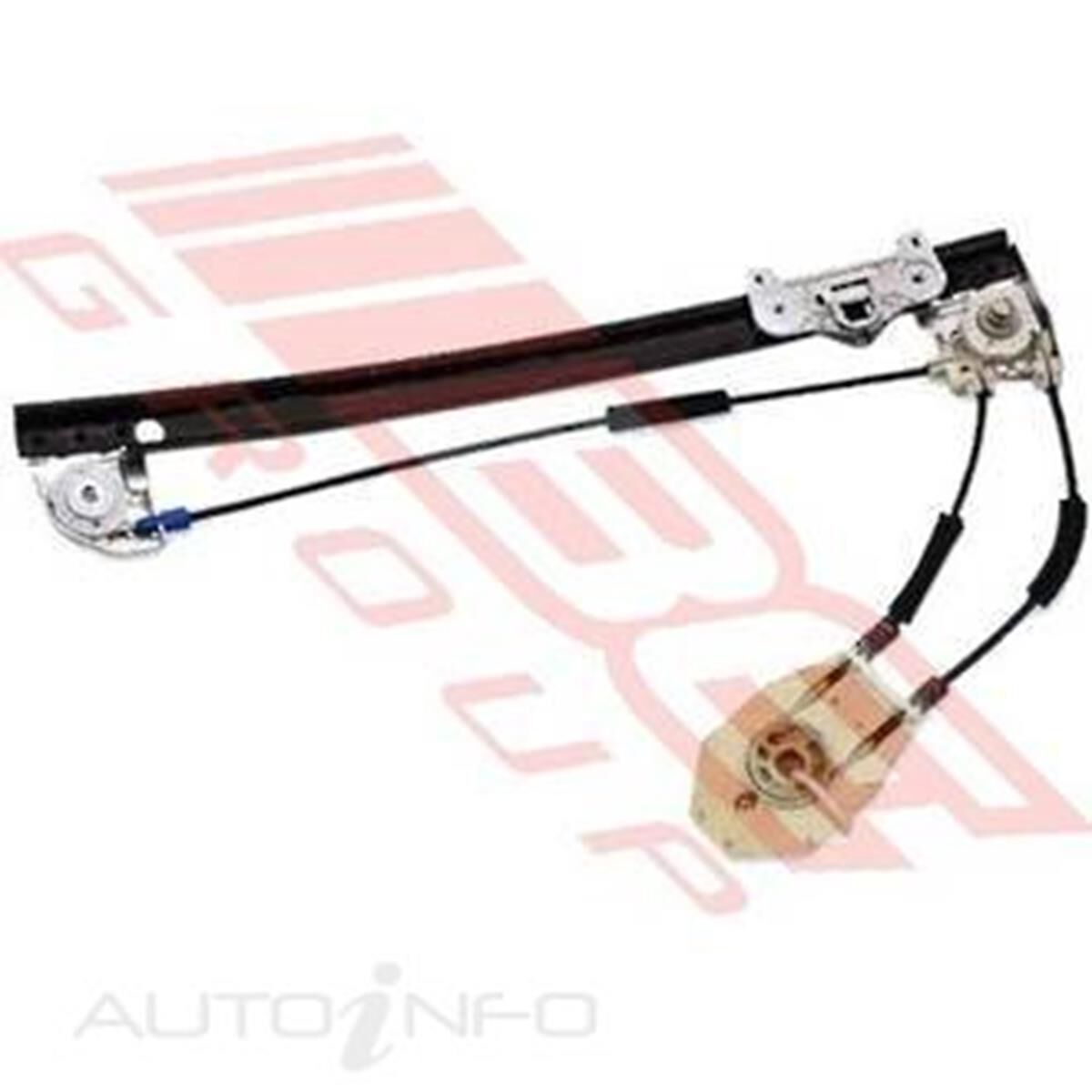 REGULATOR - L/H - REAR DOOR - ELECT - W/O MOTOR, , scanz_hi-res