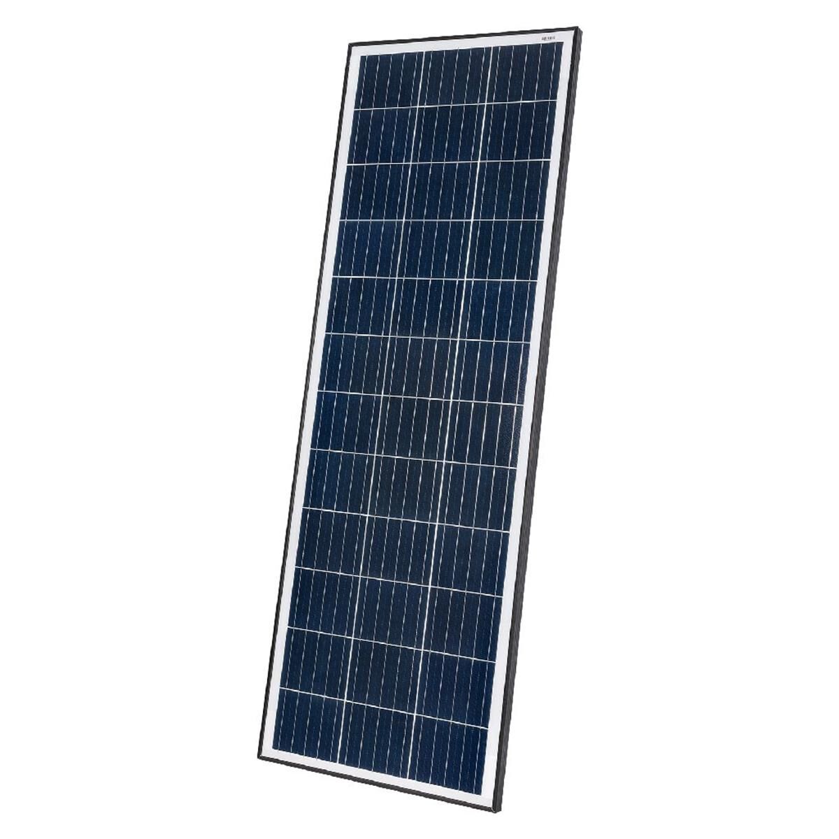 120W FIXED SLIM SOLAR PANEL 1578mm x 541mm x 35mm BLACK, , scanz_hi-res