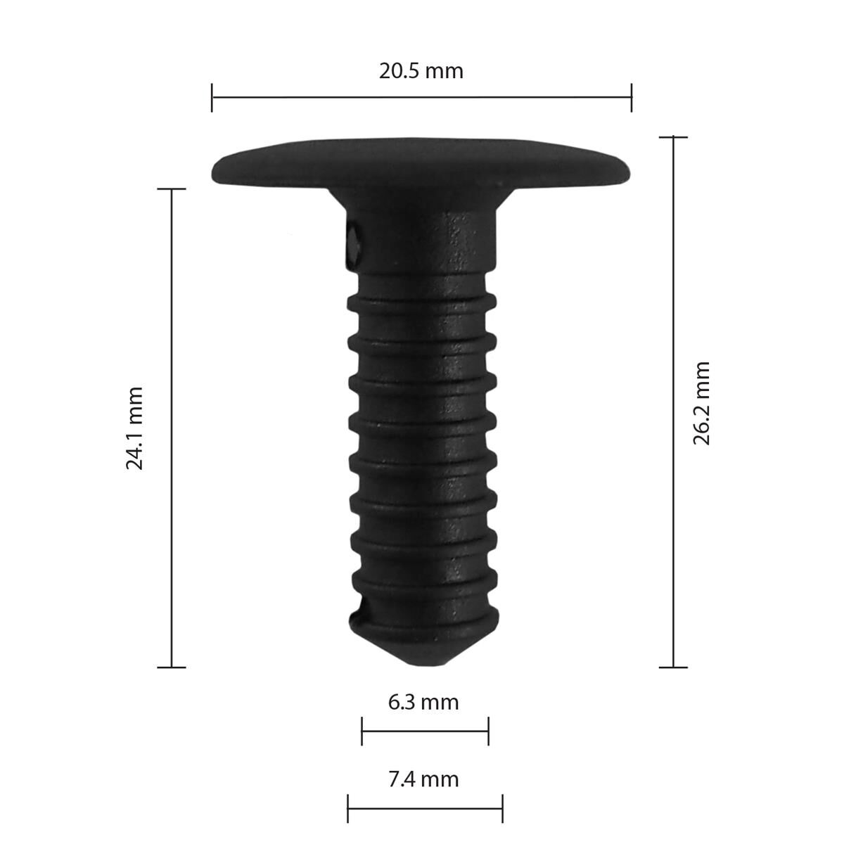 Citroen/Peugeot/VW  - pack of 25 car clips, , scanz_hi-res