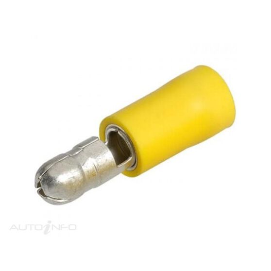 TERMINAL MALE BULLET YELLOW 50, , scanz_hi-res