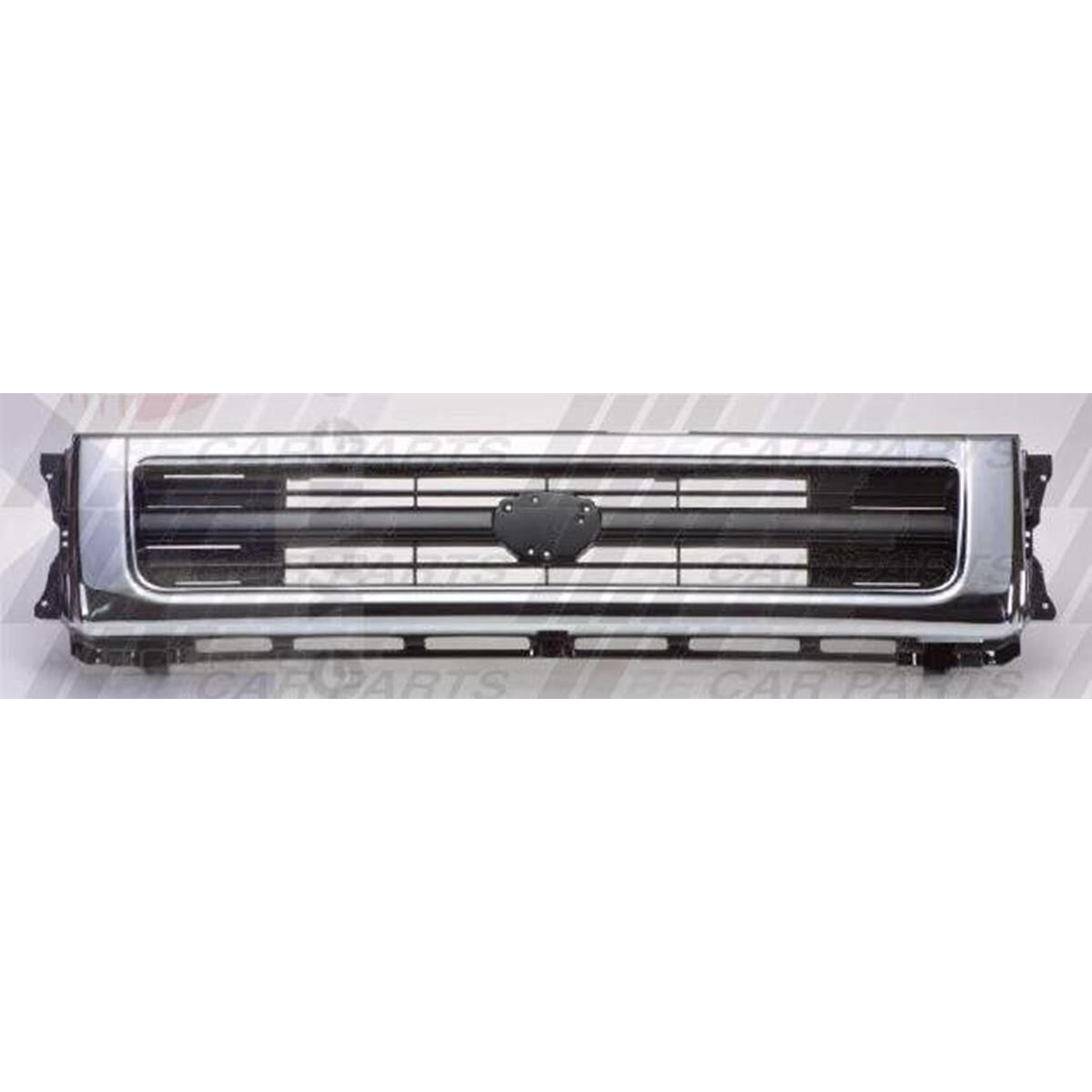 GRILLE - CENTRE - CHROME/BLACK, , scanz_hi-res