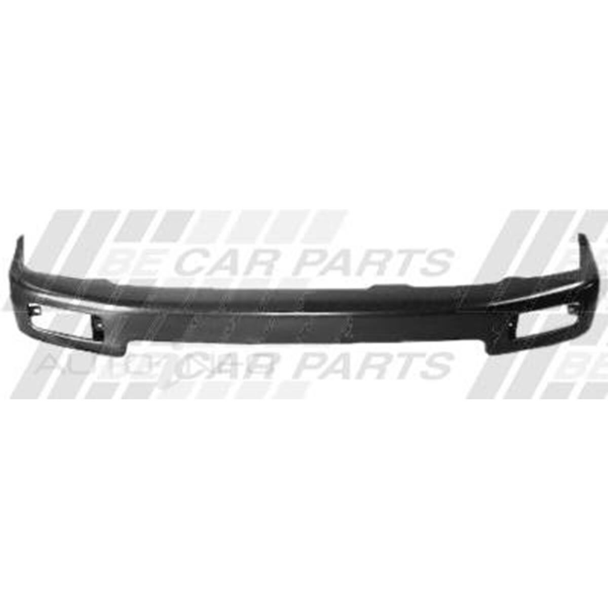 FRONT BUMPER - BLACK - 1 PCE, , scanz_hi-res