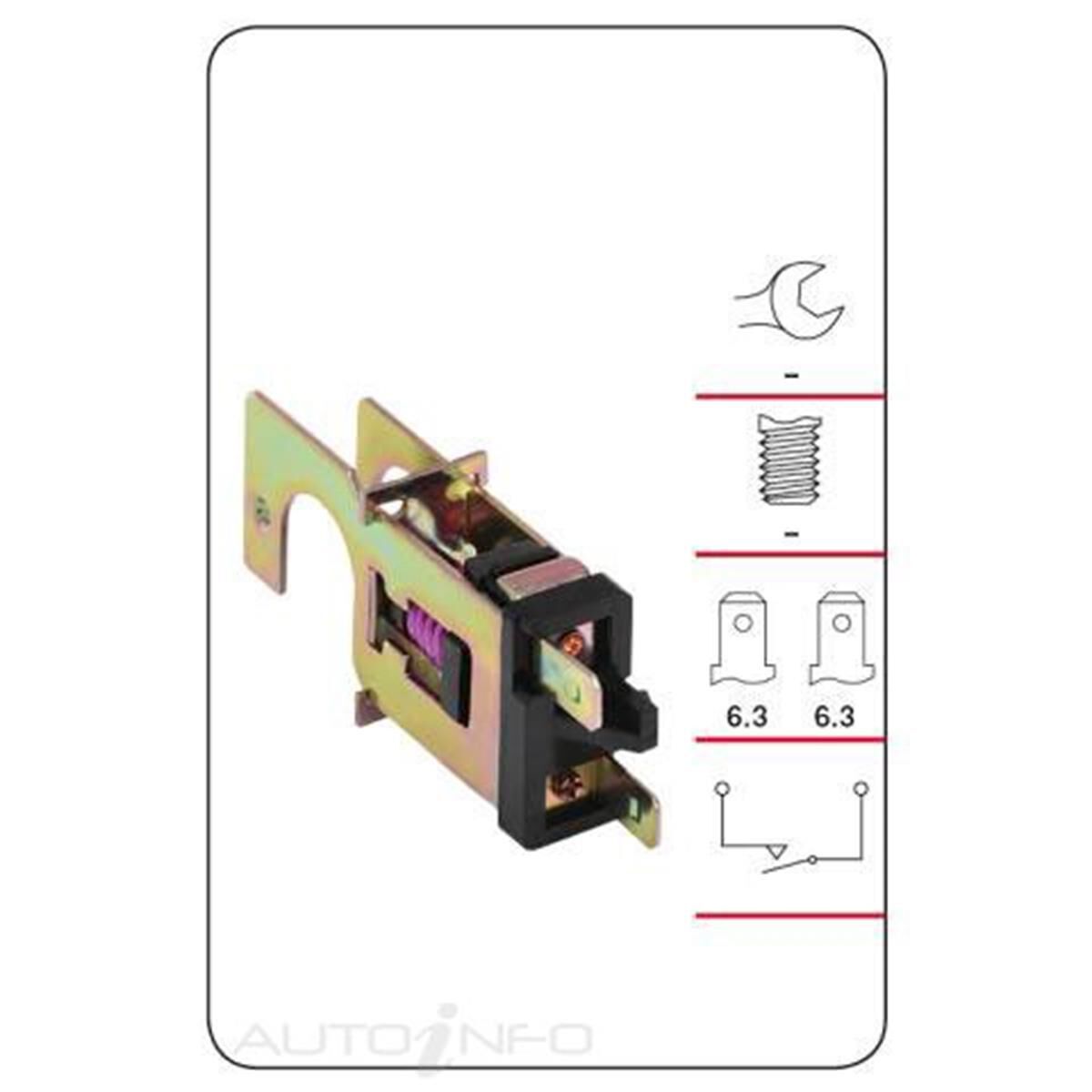 BRAKE LIGHT SWITCH, , scanz_hi-res