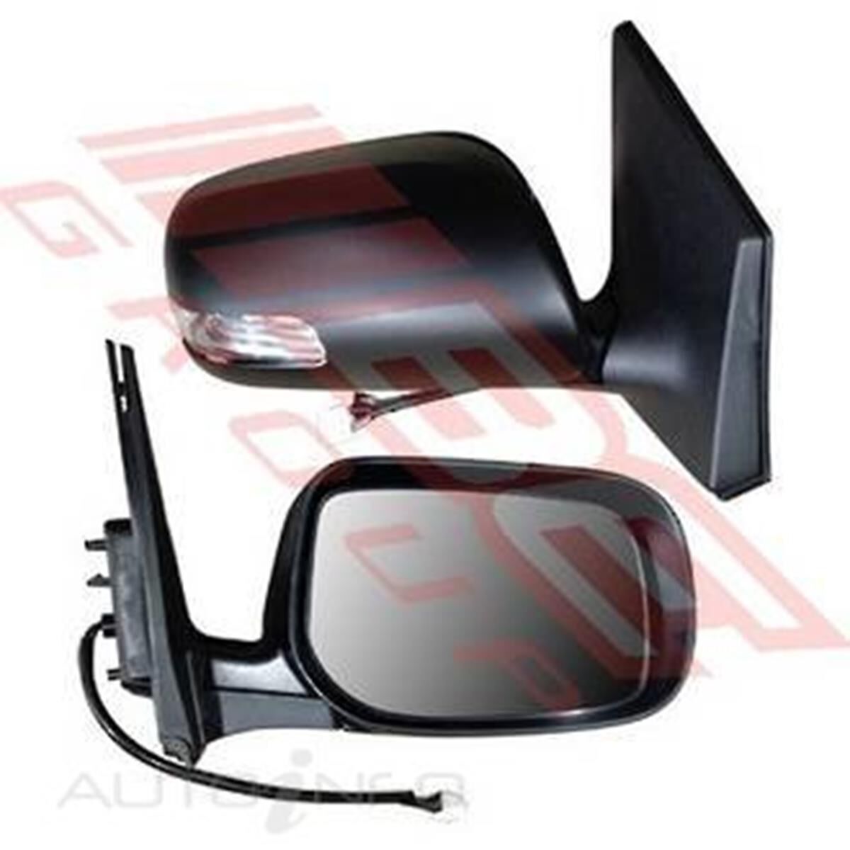 DOOR MIRROR - R/H - ELECTRIC - W/LAMP 5 WIRE, , scanz_hi-res