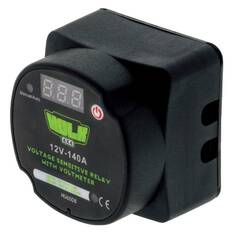 VSR & VOLTMETER 140AMP 12V CUT IN 13.3V CUT OUT 12.8V, , scanz_hi-res