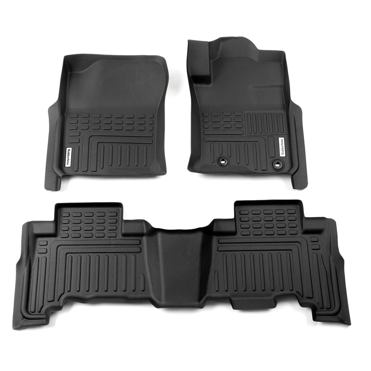 DEEP DISH FLOOR LINERS FOR TOYOTA LANDCRUISER PRADO 150 2012+ FULL SET, , scanz_hi-res