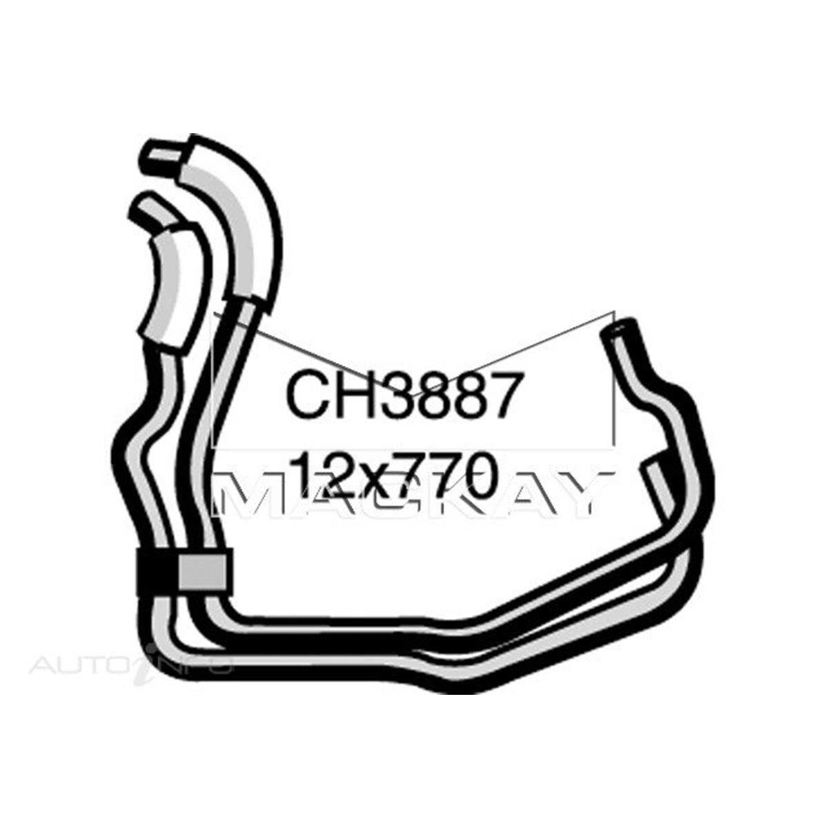 HEATER HOSE SAAB 900  V6 *, , scanz_hi-res