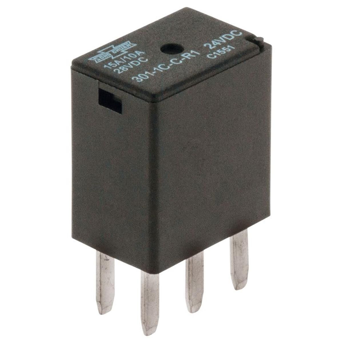 MICRO RELAY 24V 15/10A 5 PIN, , scanz_hi-res