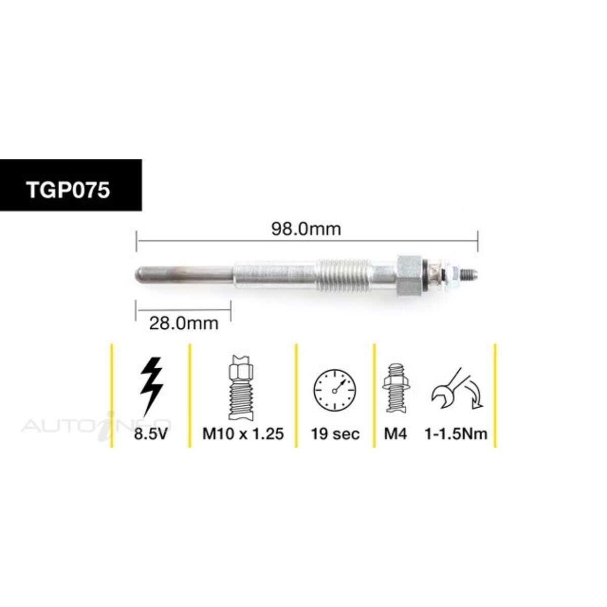 TRIDON GLOW PLUG, , scanz_hi-res