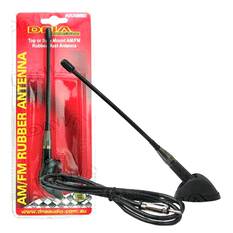 AERIAL UNIVERSAL 15CM TOP OR SIDE MOUNT RUBBER AERIAL, , scanz_hi-res