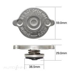 TRIDON RECOVERY RADIATOR CAP (TRS18), , scanz_hi-res