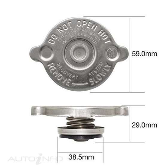 TRIDON RECOVERY RADIATOR CAP (TRS18), , scanz_hi-res