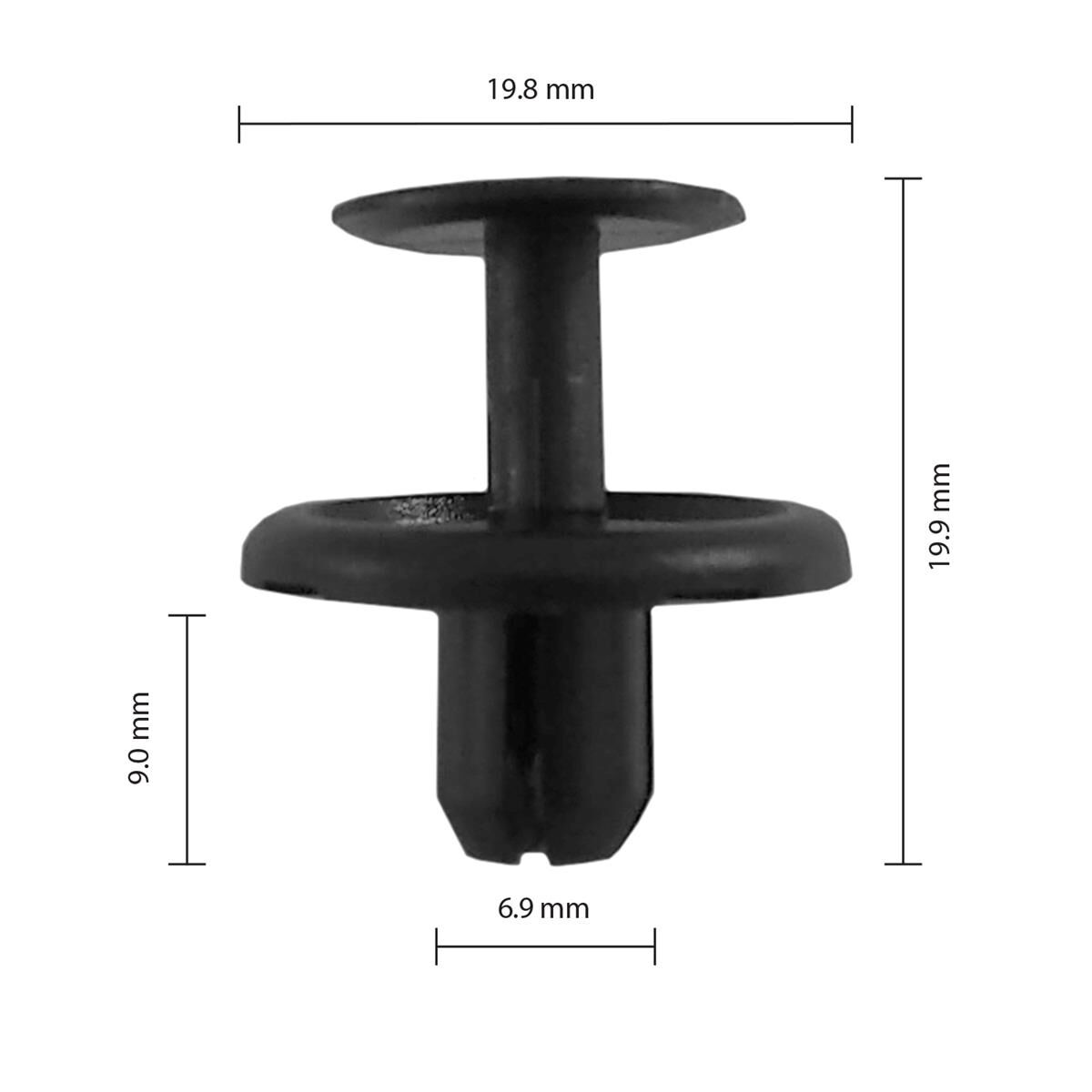 Nissan/Toyota - pack of 25 car clips, , scanz_hi-res