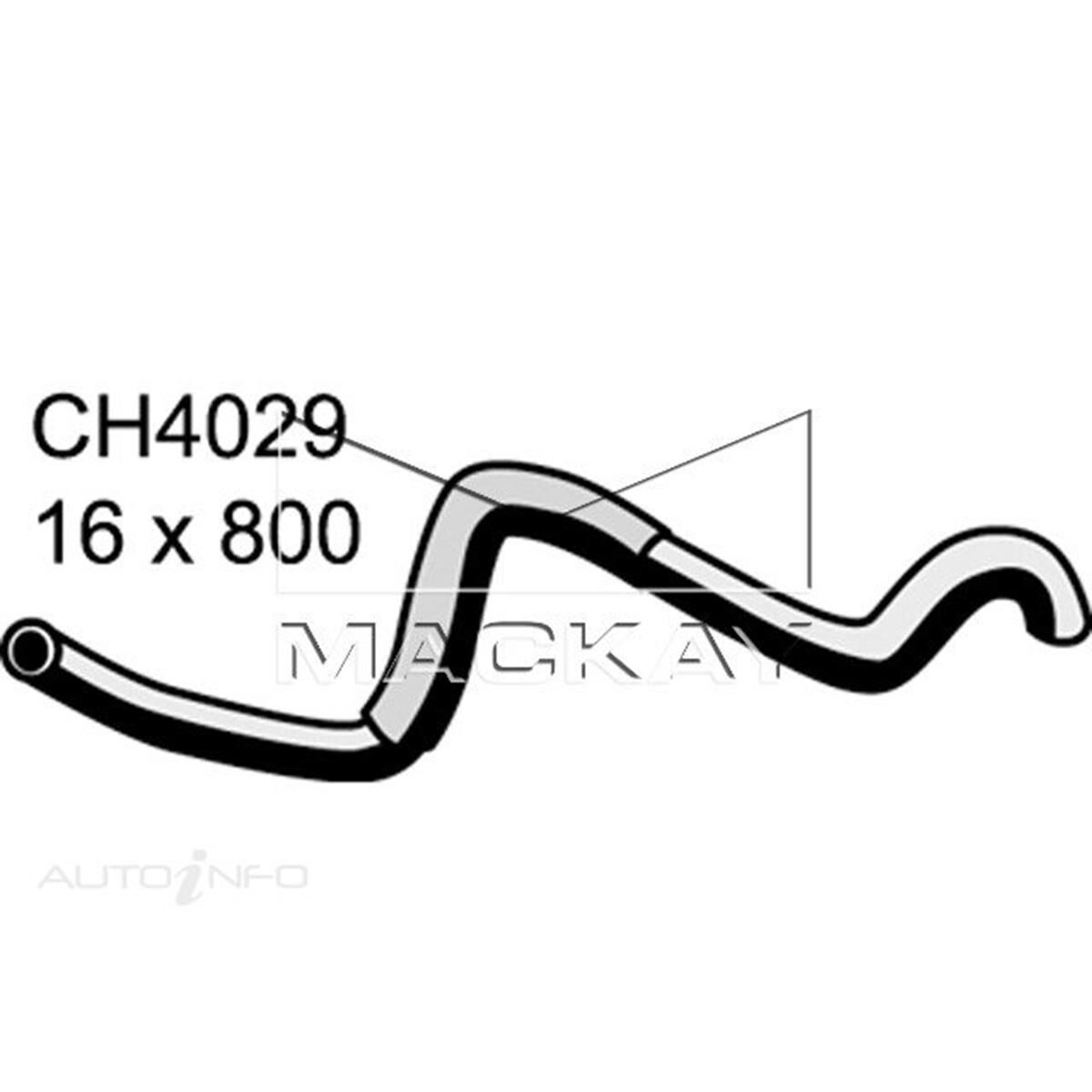 HEATER HOSE  - MITSUBISHI TRITON MK - 2.4L I4  PETROL - MANUAL & AUTO, , scanz_hi-res