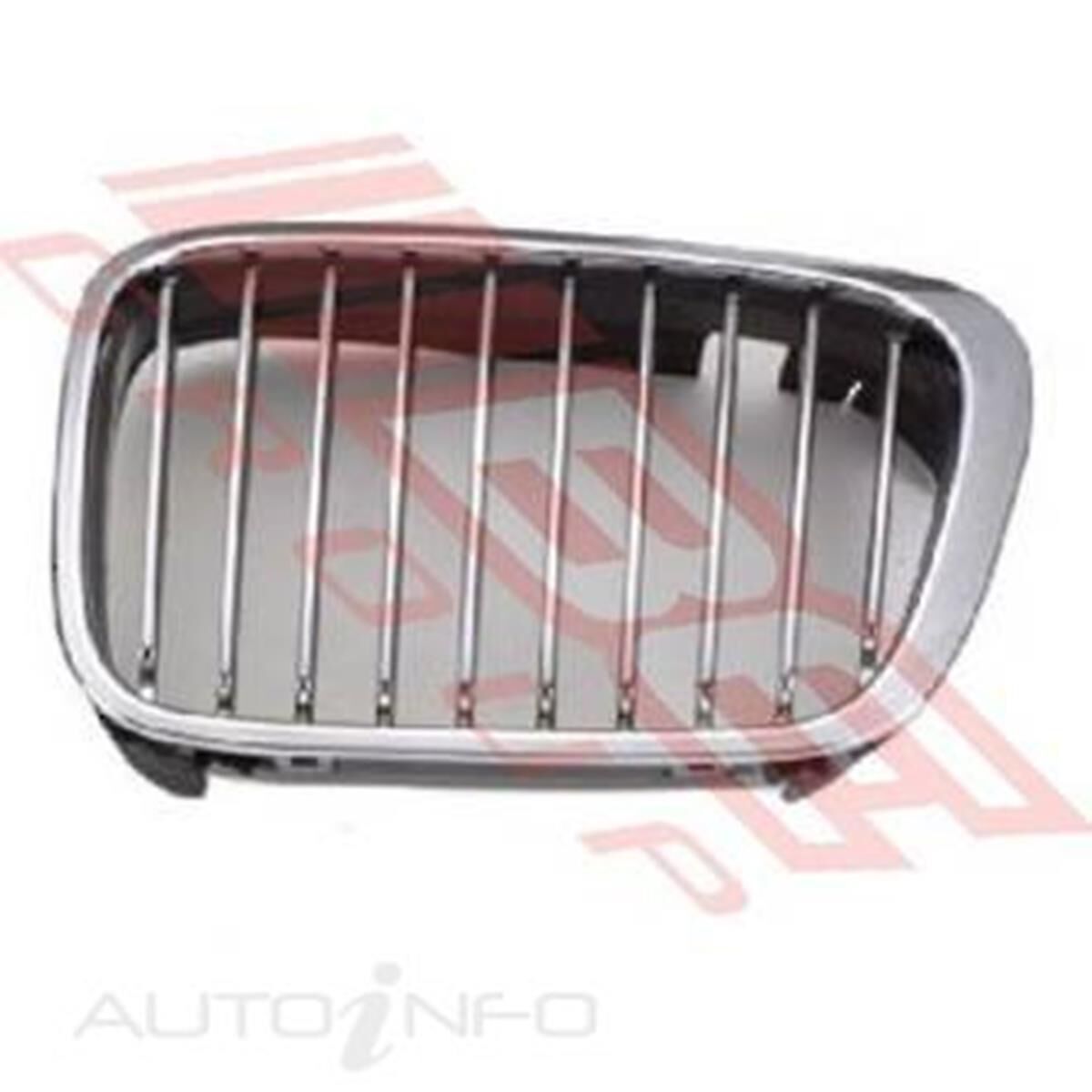 GRILLE - L/H - CHRM/CRM - W/FRAME, , scanz_hi-res