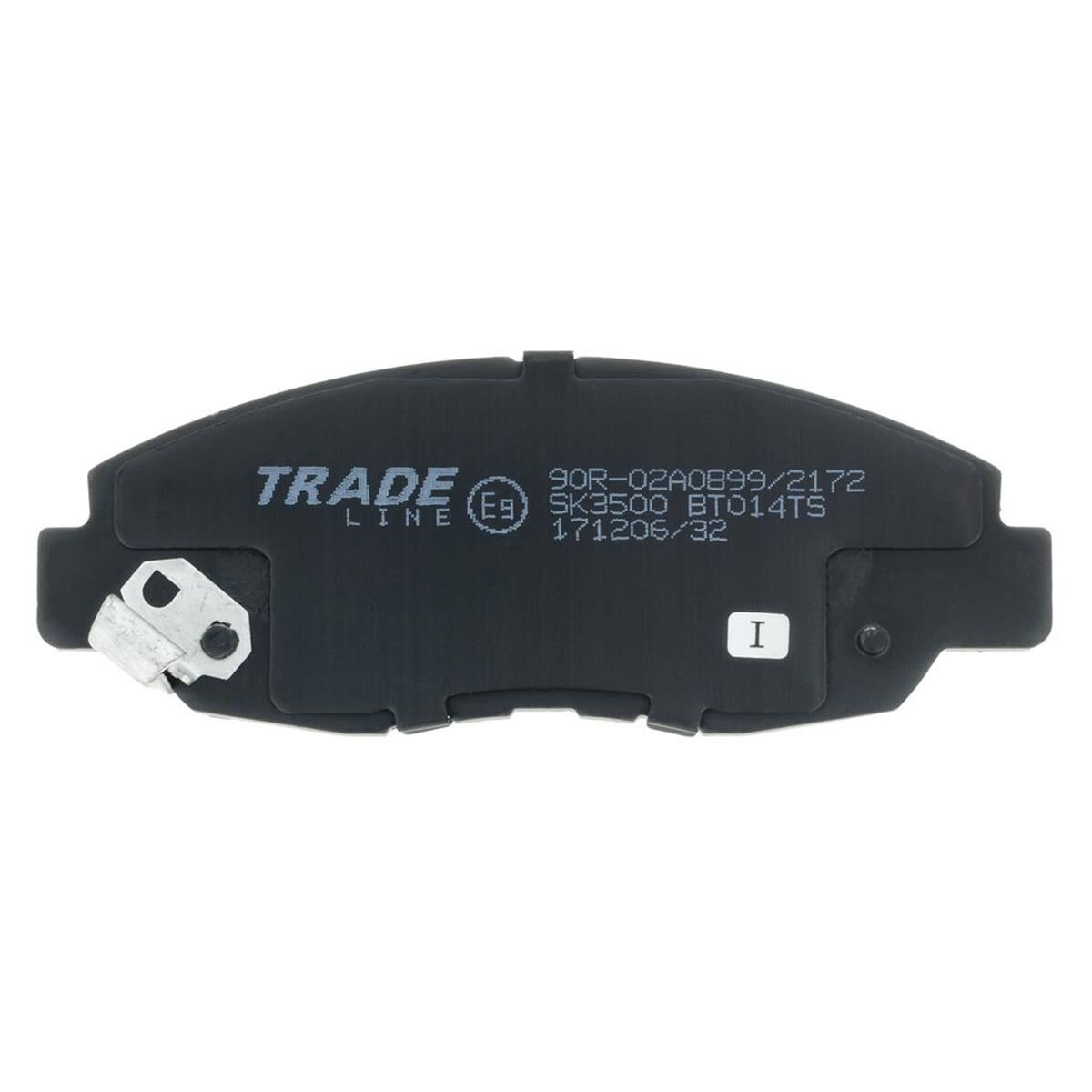 TRADE-LINE BRAKE PAD FRONT SET ACCORD CIVIC CRV DB1191, , scanz_hi-res