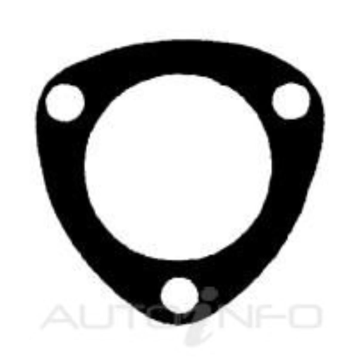 EXHAUST FLANGE GASKET UNIV 55MM 3 BOLT, , scanz_hi-res