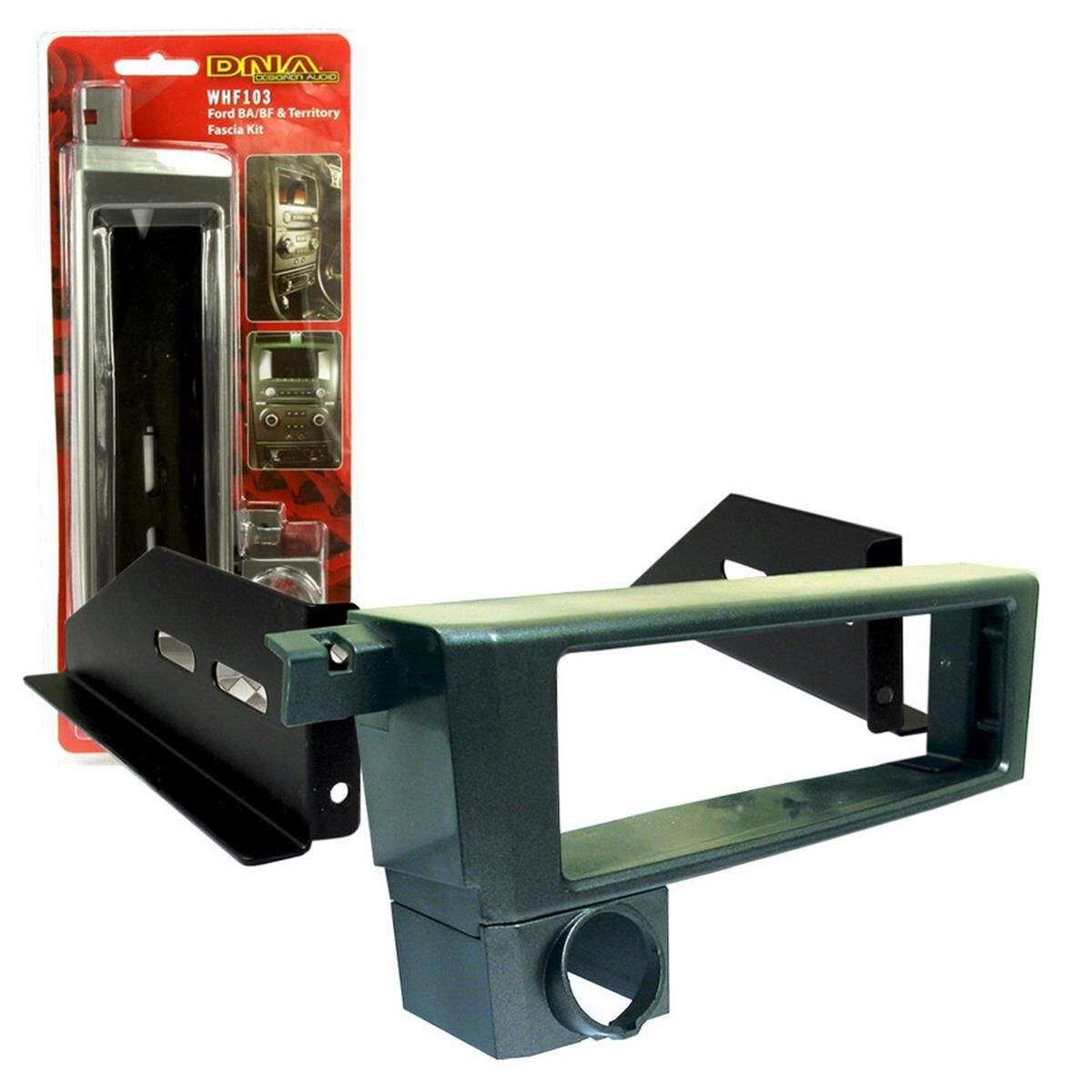 FITTING KIT FORD BA FALCON/TERRITORY DIN MOUNT, , scanz_hi-res