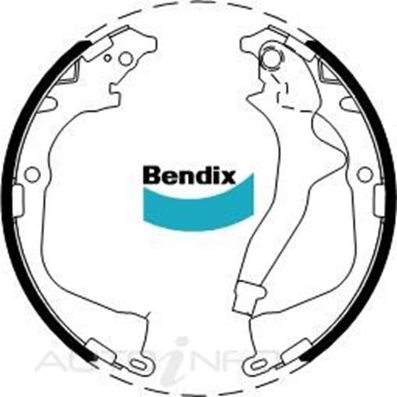 BENDIX BRAKE SHOES, , scanz_hi-res