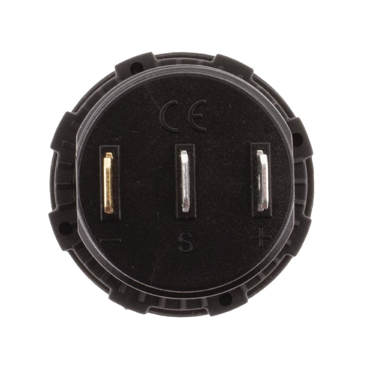 OLED VOLTMETER & AMMETER 12-24V DC 0-100amp WITH SHUNT AMBER LED, , scanz_hi-res