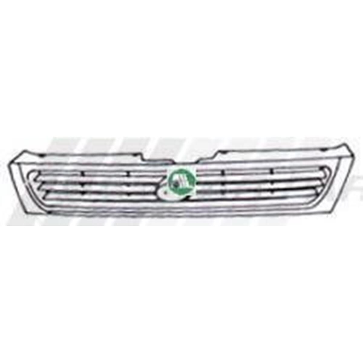 GRILLE - CHROME/DARK ARGENT, , scanz_hi-res