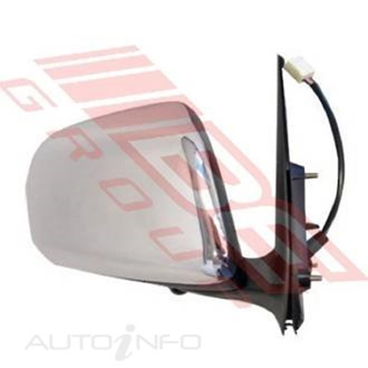 DOOR MIRROR - R/H - ELECTRIC - CHROME, , scanz_hi-res