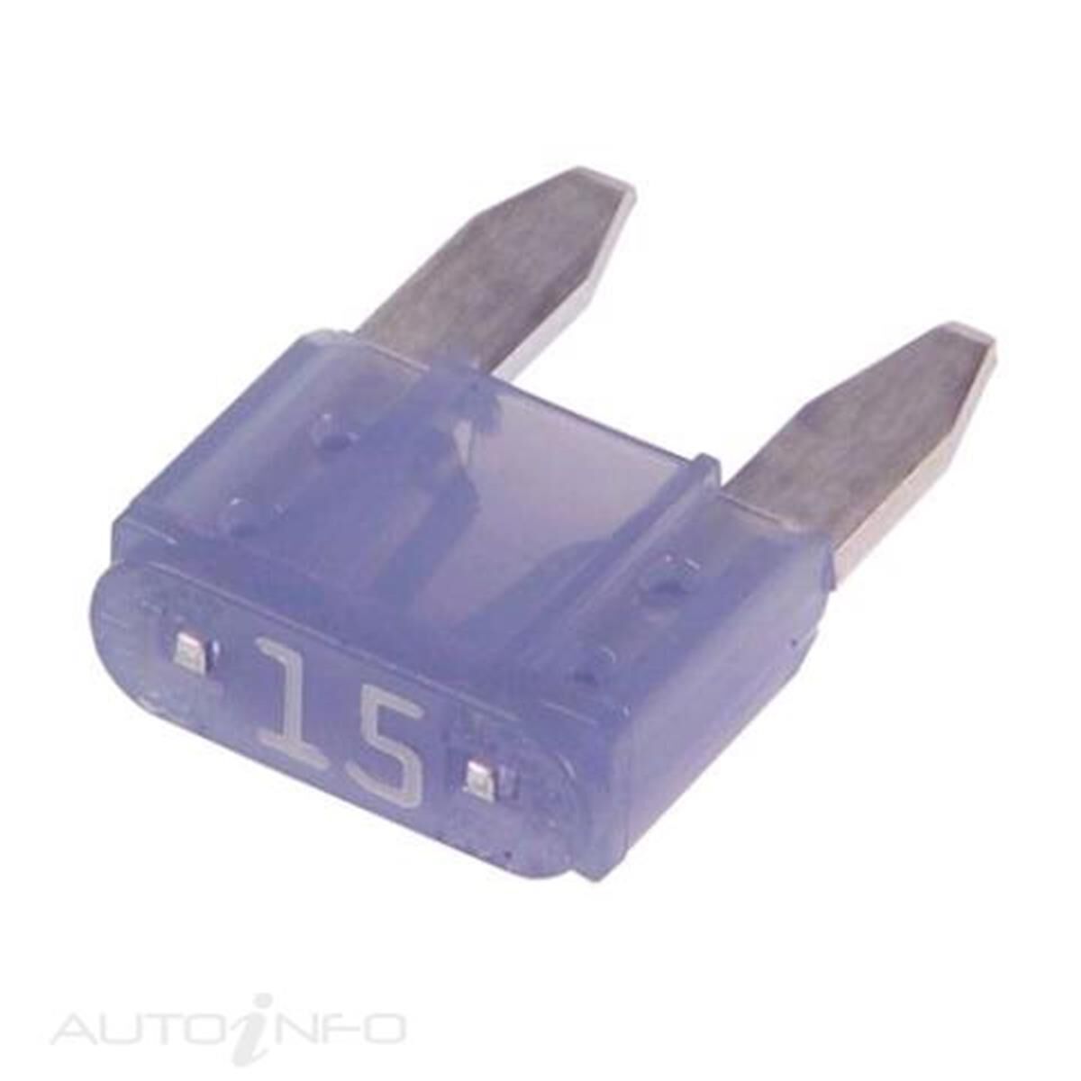 FUSE MINI 15AMP PK50, , scanz_hi-res
