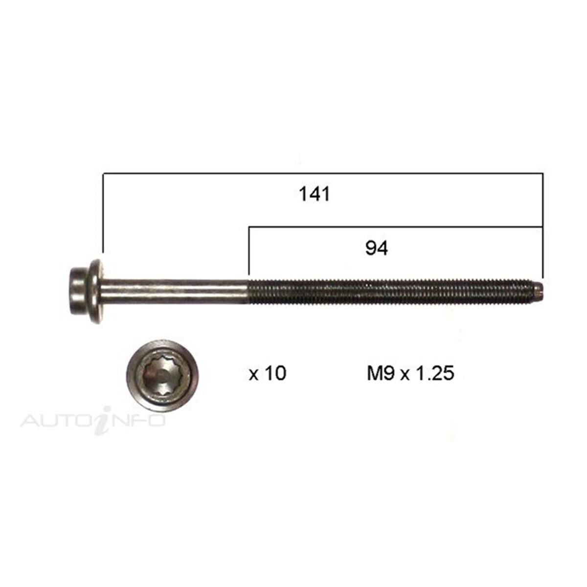 HEAD BOLT SET VOLKSWAGEN, , scanz_hi-res