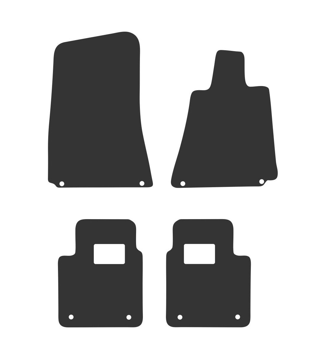EXECUTIVE RUBBER CAR MATS FOR MASERATI QUATTROPORTE VI (M156) 2013 ONWARDS, , scanz_hi-res