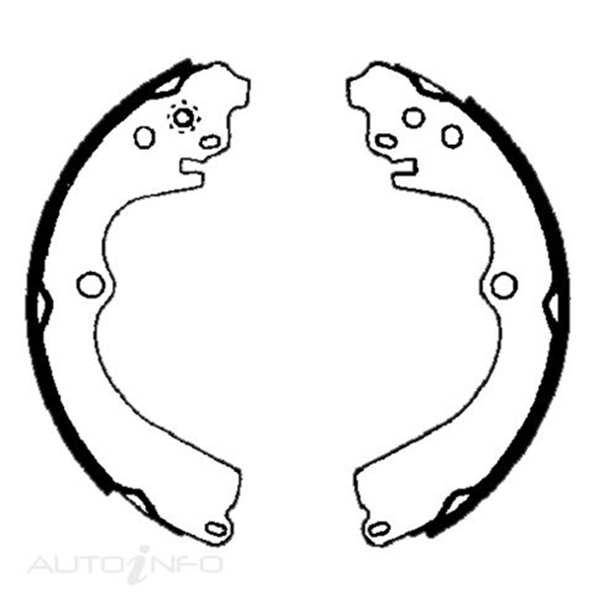 BENDIX BRAKE SHOES, , scanz_hi-res