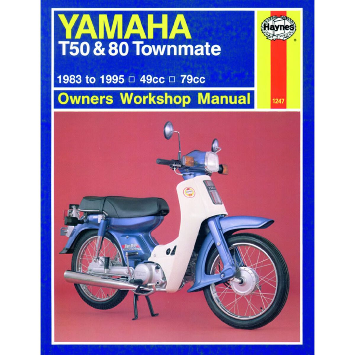 YAMAHA T50 & 80 TOWNMATE 1983 - 1995, , scanz_hi-res