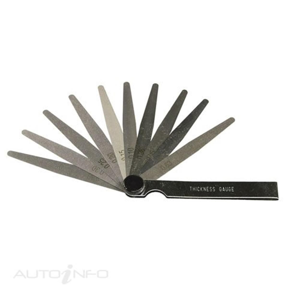 TOLEDO FEELER GAUGE 10 BLADE METRIC, , scanz_hi-res