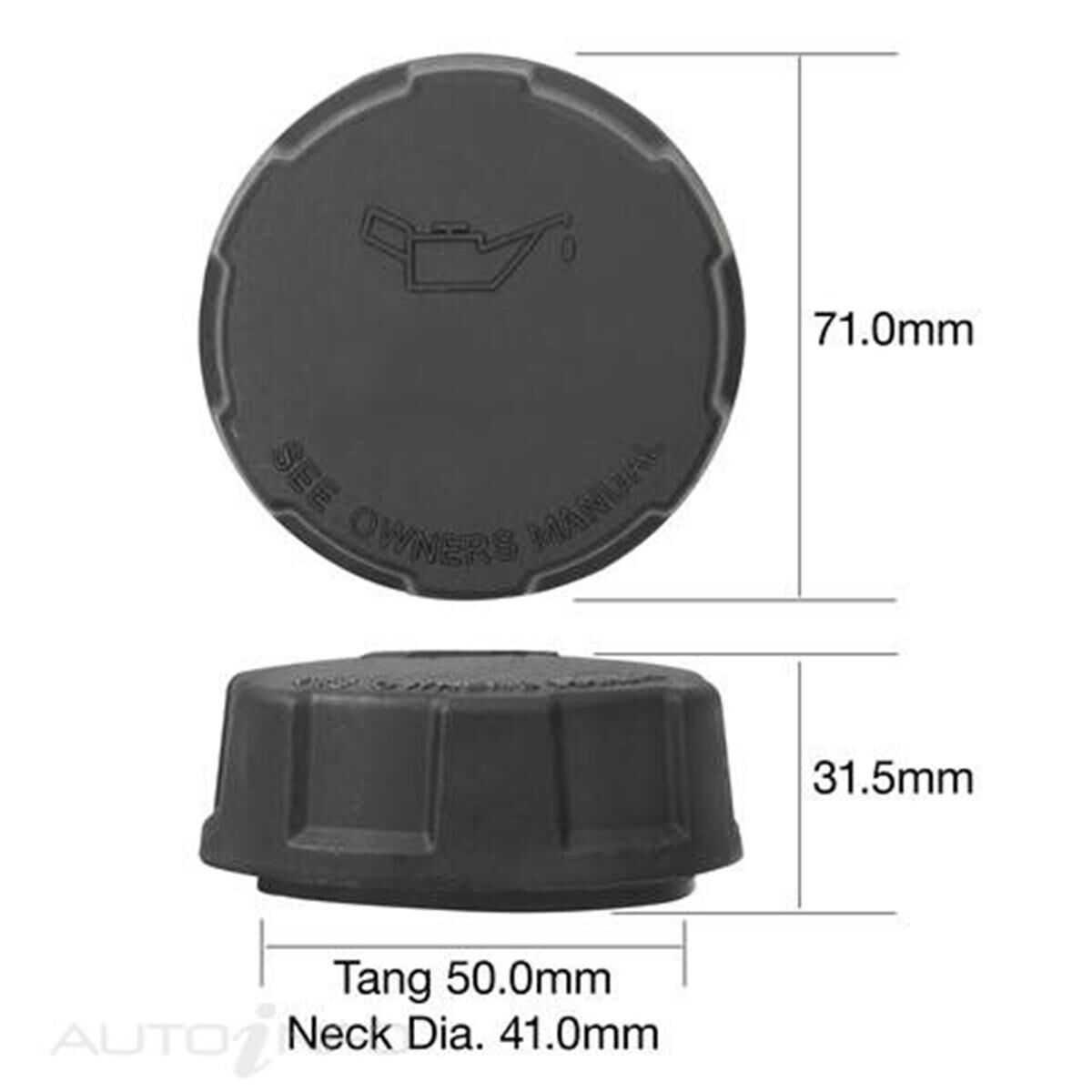 TRIDON OIL CAP (TOC131), , scanz_hi-res