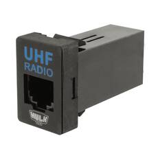 RJ45 UHF SOCKET OE RPL T/S LATE TOYOTA BLUE LED  33 x 22mm            HULK 4x4, , scanz_hi-res