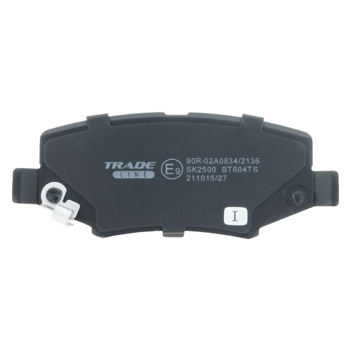 TRADE-LINE BRAKE PADS SET JEEP WRANGLER 3.7i V6 2007- DB2003, , scanz_hi-res