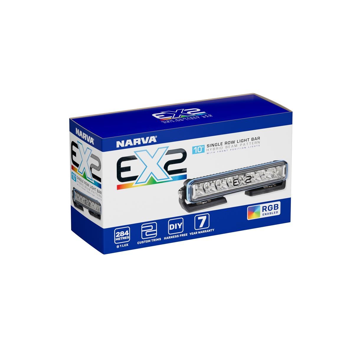 10 INCH EX2-R LIGHT BAR SINGLE ROW RGB ENABLED, , scanz_hi-res