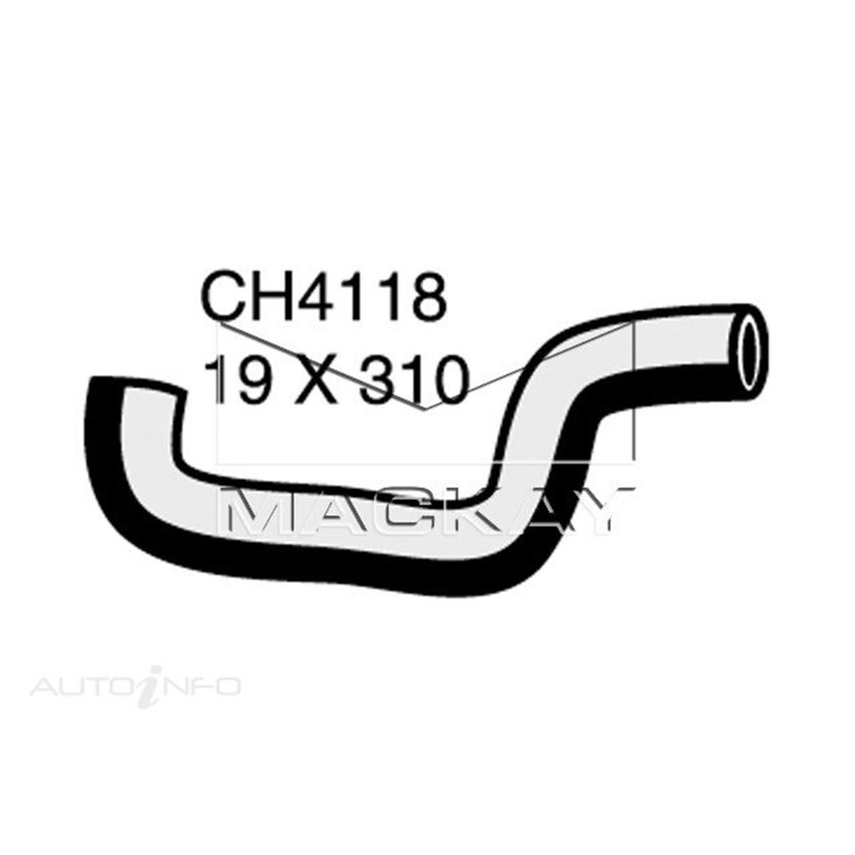 ENGINE BY PASS HOSE  - HOLDEN ASTRA TR - 1.8L I4  PETROL - MANUAL & AUTO, , scanz_hi-res