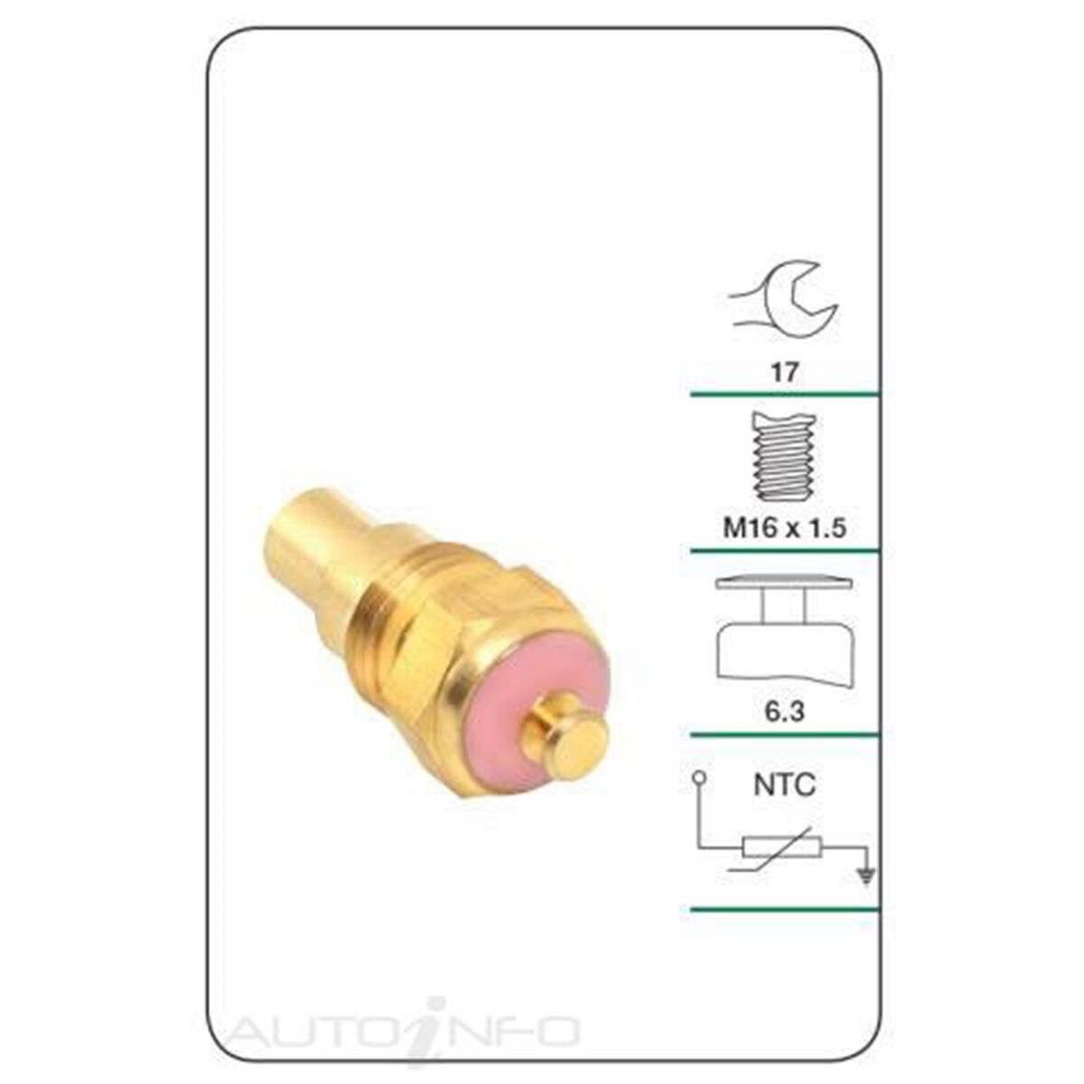 (TWS3039) TRIDON WATER TEMP SENDER, , scanz_hi-res