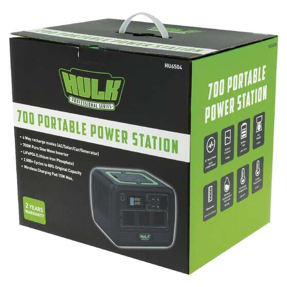 PS700 PORTABLE POWER STATION W/700W PURE SINE WAVE INVERTER 60Ah FESSIONAL, , scanz_hi-res