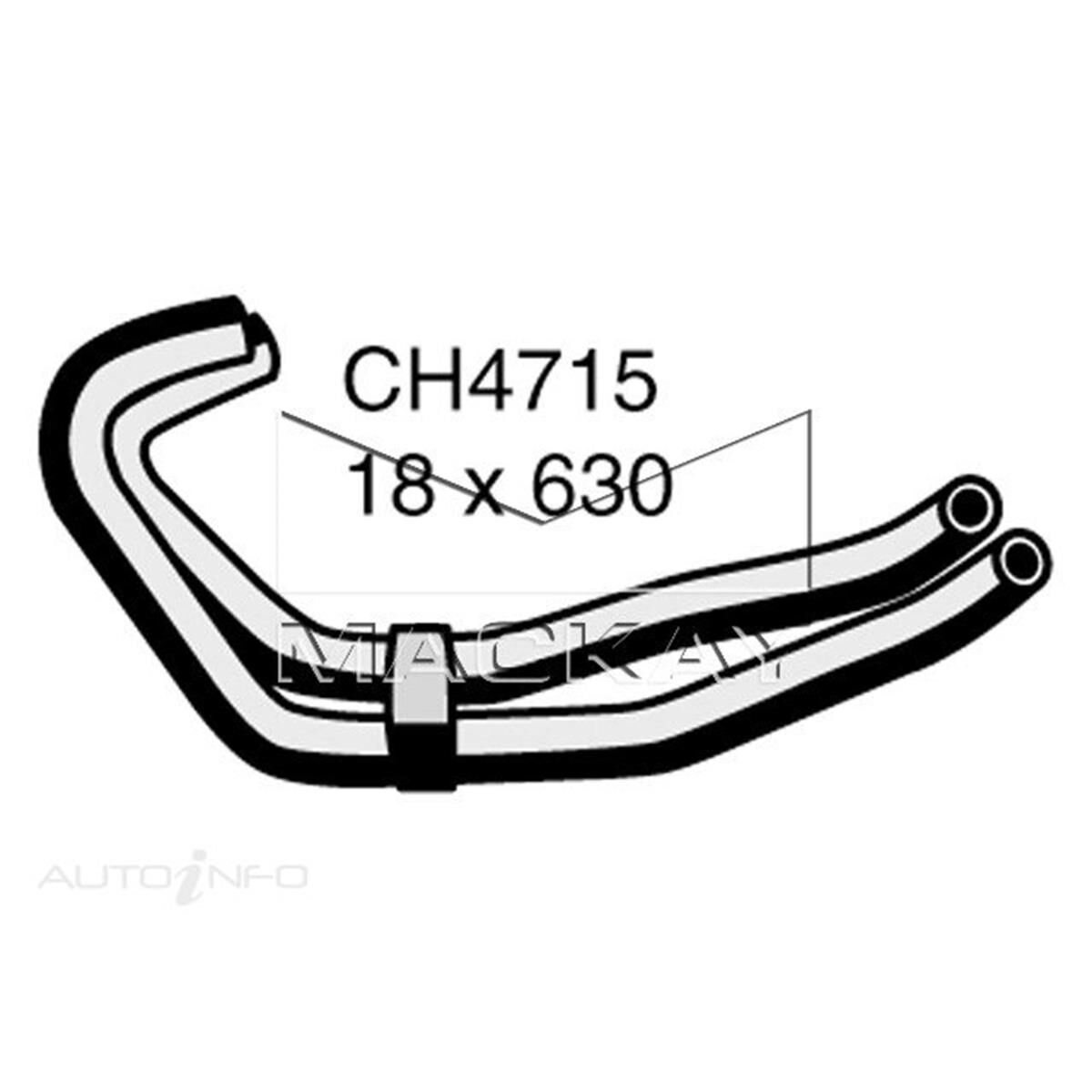 HEATER HOSE  - HYUNDAI ILOAD TQ - 2.4L I4  PETROL - MANUAL & AUTO, , scanz_hi-res