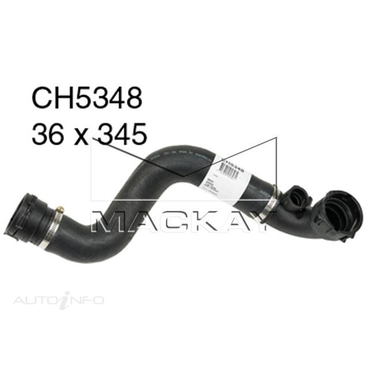 RADIATOR UPPER HOSE  - BMW X5 E53 - 3.0L I6  PETROL - MANUAL & AUTO, , scanz_hi-res